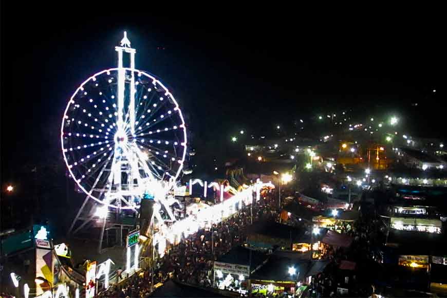 Rides at poush mela