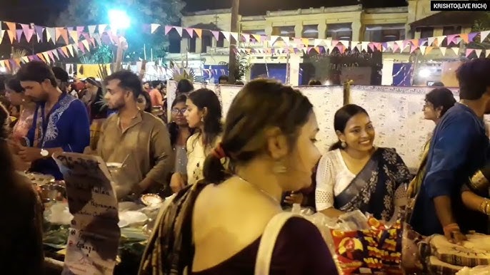 Ananda Bazar at Visva Bharati