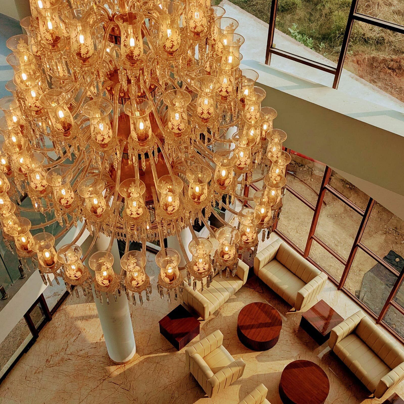  Chandelier at The Pearl Club Resort Santiniketan