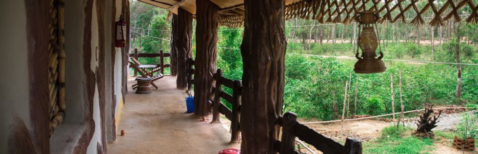 Lobby at Ramshyam Resort 