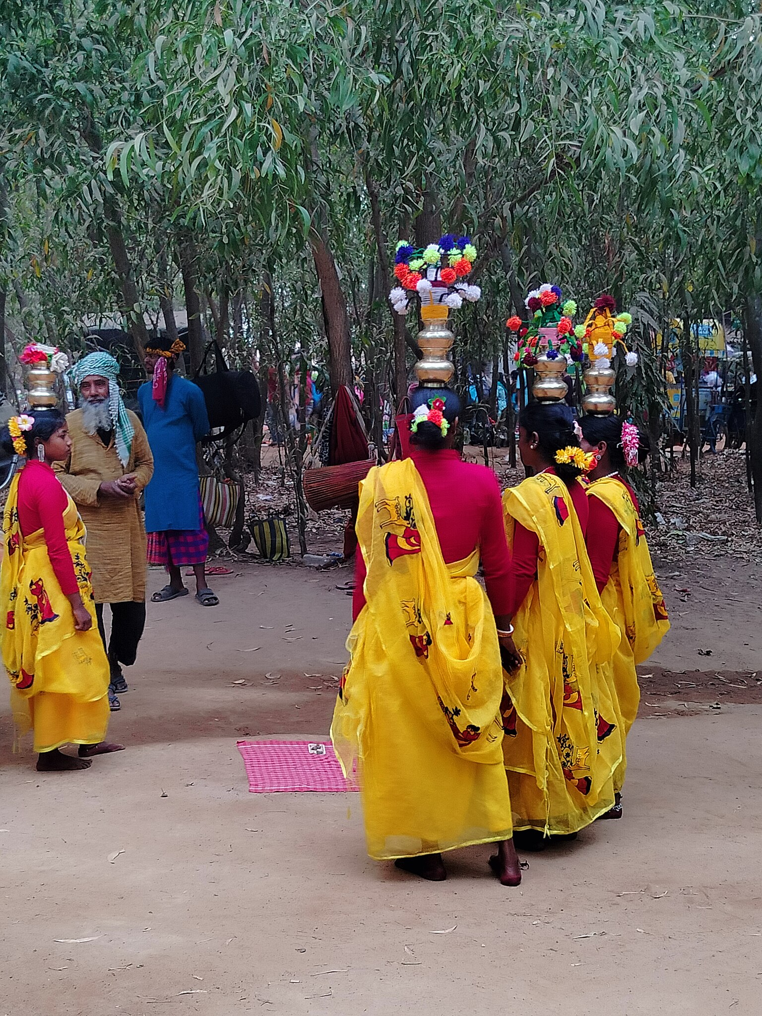 Tribal Dance at Poushmela