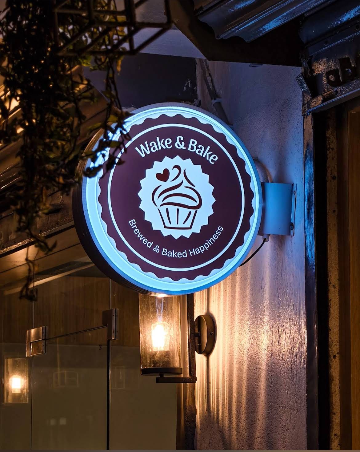 Wake & Bake entrance in Santiniketan